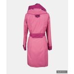 RITA  windproof & waterproof designer raincoat - bright cyclamen and coral XS