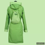 RITA  windproof & waterproof designer raincoat - green / fresh apple green 2XL