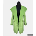 RITA  windproof & waterproof designer raincoat - green / fresh apple green 2XL