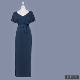 Elegáns maxi ruha SELINA - sötétkék Elegáns maxi ruha SELINA - sötétkék