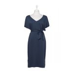Elegant mini dress SELINKA - navy blue