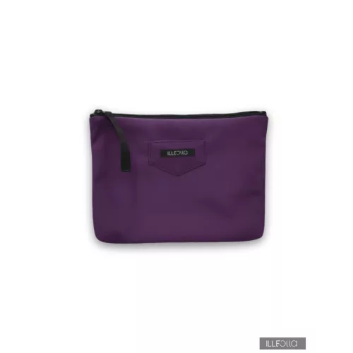 Neszeszer, kozmetikai piperetáska - padlizsánlila