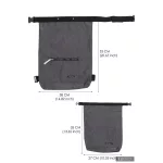 4in1 Timtom bag for men - ochreyellow