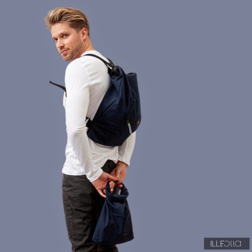 4in1 Timtom bag for men - navyblue