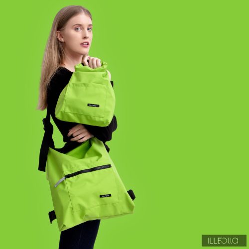 4in1 Timtom bag - neon green