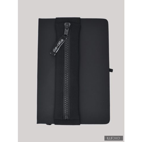 ZSANNA gumis tolltartó - fekete