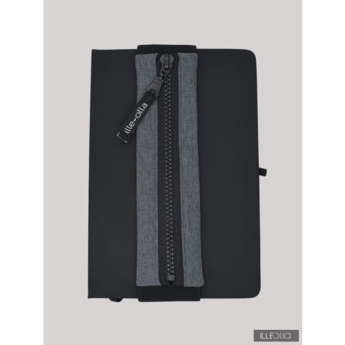 ZSANNA gumis tolltartó - melangeszürke