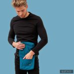 3in1 Zsebi övtáska férfiaknak - sötétpetrol