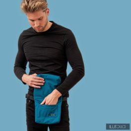 3in1 beltpouch Zsebi for men - dark petrol 3in1 beltpouch Zsebi for men - dark petrol