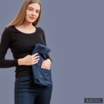 3in1 beltpouch ZSEBI - navy blue