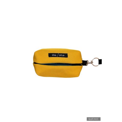 ZSU keychain - mustard yellow / dark petrol