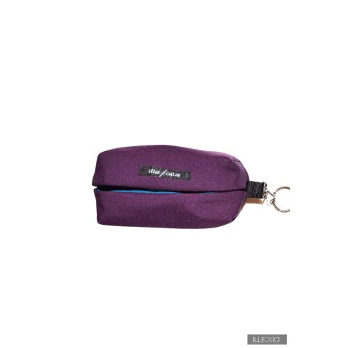 ZSU keychain - eggplantpurple / dark petrol