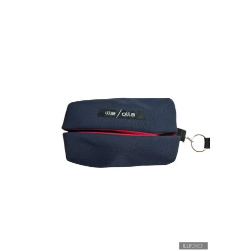 ZSU keychain - navy blue / cherry red