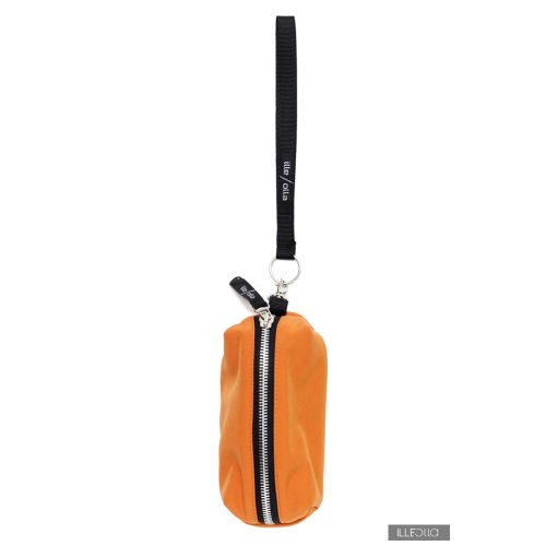 Zsuzsa zippered cosmetic accessories - orange / black