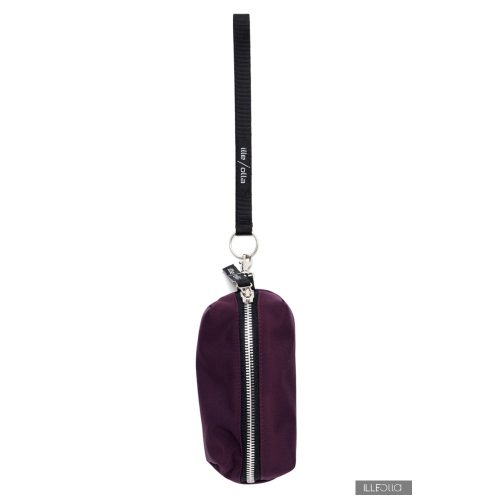 Zsuzsa zippered cosmetic accessories - eggplantpurple / dark petrol
