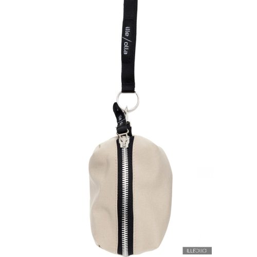 ZSUZSI zippered key ring - beige / light khaki