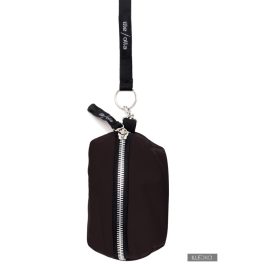 ZSUZSI zippered key ring - black / dark petrol ZSUZSI zippered key ring - black / dark petrol