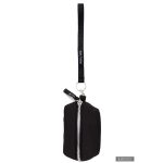 ZSUZSI cipzáros kulcstartó - fekete / sötétpetrol