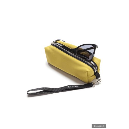 ZSUZSO penholder - mustard yellow / light khaki